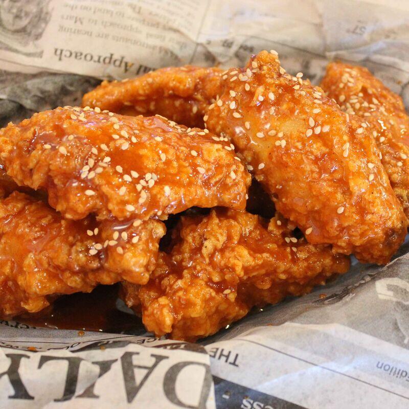 양념 윙 (8pcs) (Sweet Chili Wings)