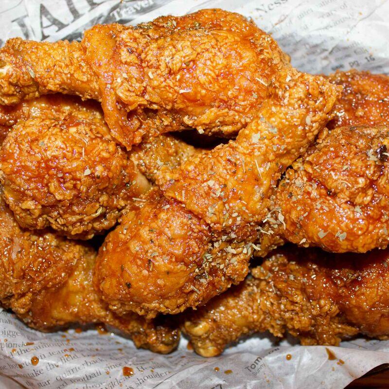 매운간장다리 (8pcs) (Spicy Soy Garlic Drumstick)